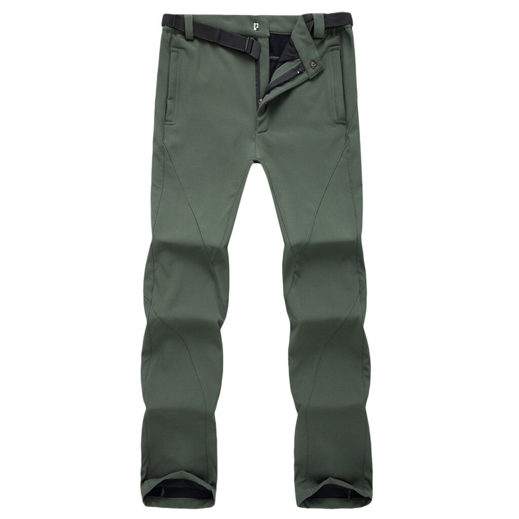 SAGACE-pantalon de randonnée pour hommes, multifonction, à séchage rapide, respirant en plein air, vêtement de Camping: Army Green / M