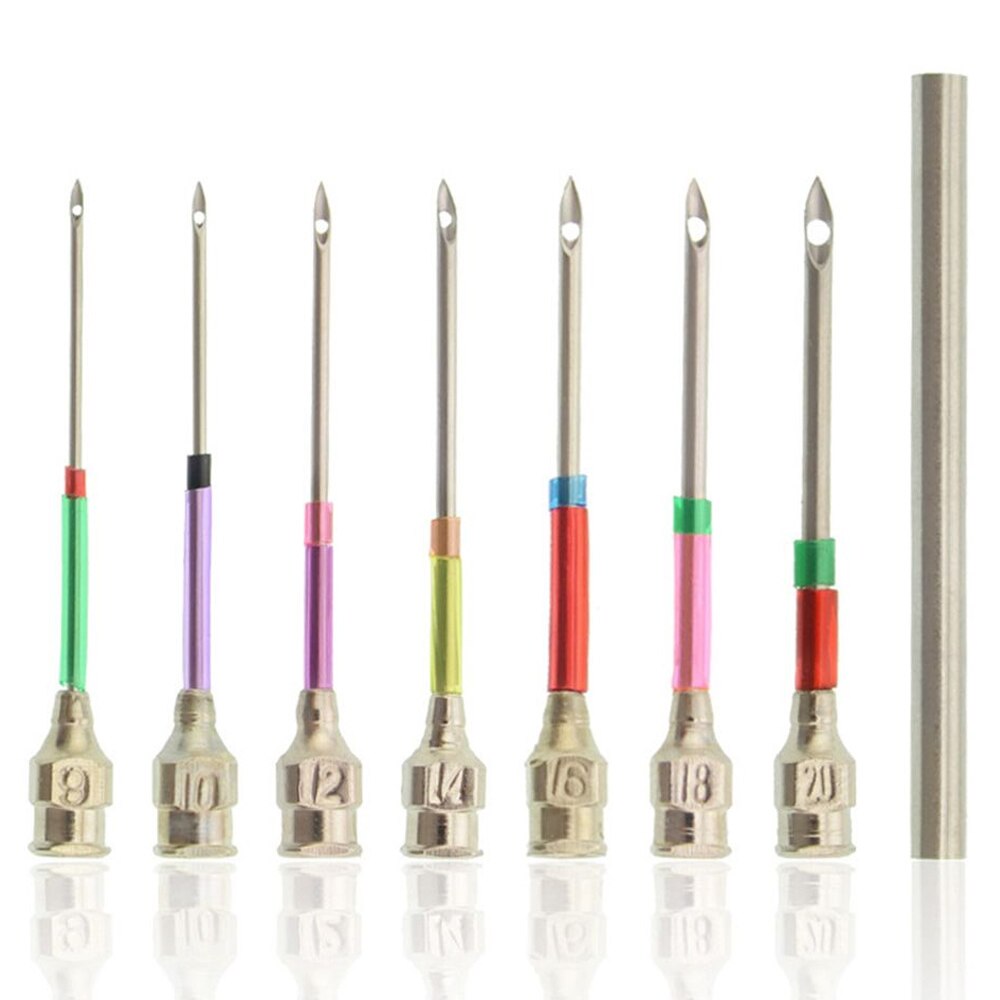 Punch Needle kit per ricamo filato di legno Punch Needle uncinetto per maglieria ricamo penna fai da te cucitura artigianale Applique strumenti per cucire