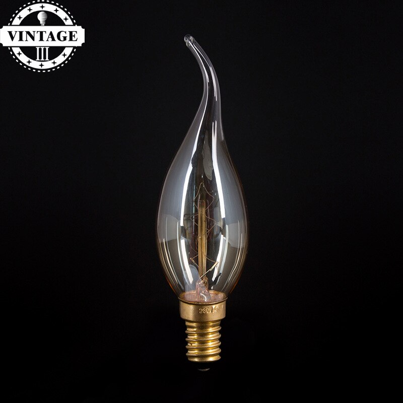 LightInBox Leuchten Glas LED Edison Glühbirne 40W 220V Anhänger Lampen Vintage Retro E14 Glühlampen Licht Lampe Birne