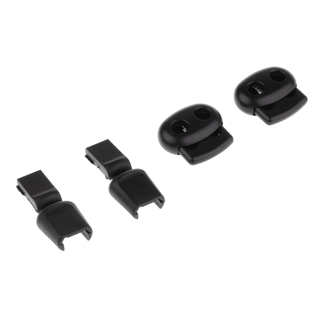 Lazy Shoe Laces Elastic Lock Sports Laces Lock Shoelaces Fastenere Triathlon Trainer Running Jogging Trainer Unisex Shoelaces: Black 2