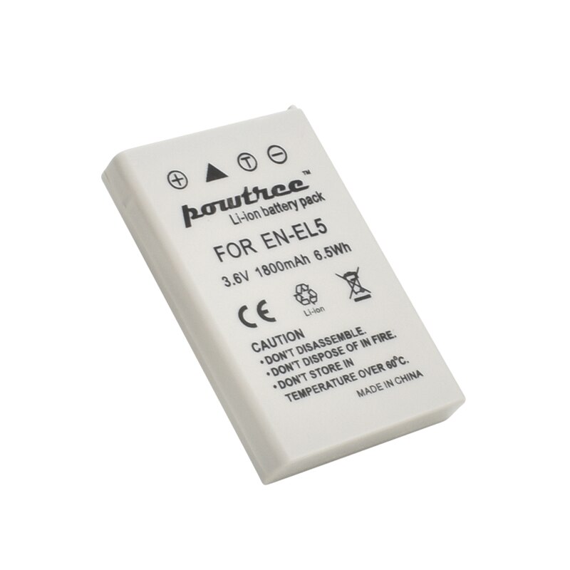 3.6v 1800mAh EN-EL5 EN EL5 ENEL5 batteries Li-ion Camera Battery For Nikon Coolpix P90 P100 P500 P510 P520: 1 Piece Battery