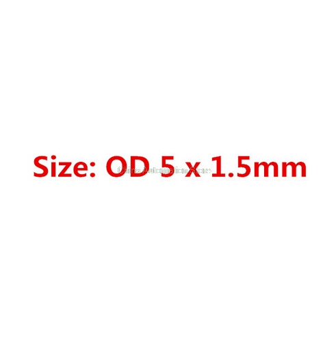 Joints d'étanchéité en caoutchouc noir | De Type "O" 100/4.5. 5/5/5.5/7/8/6/6*9/10 MM 1.5 pièces: 1a5mm X 5