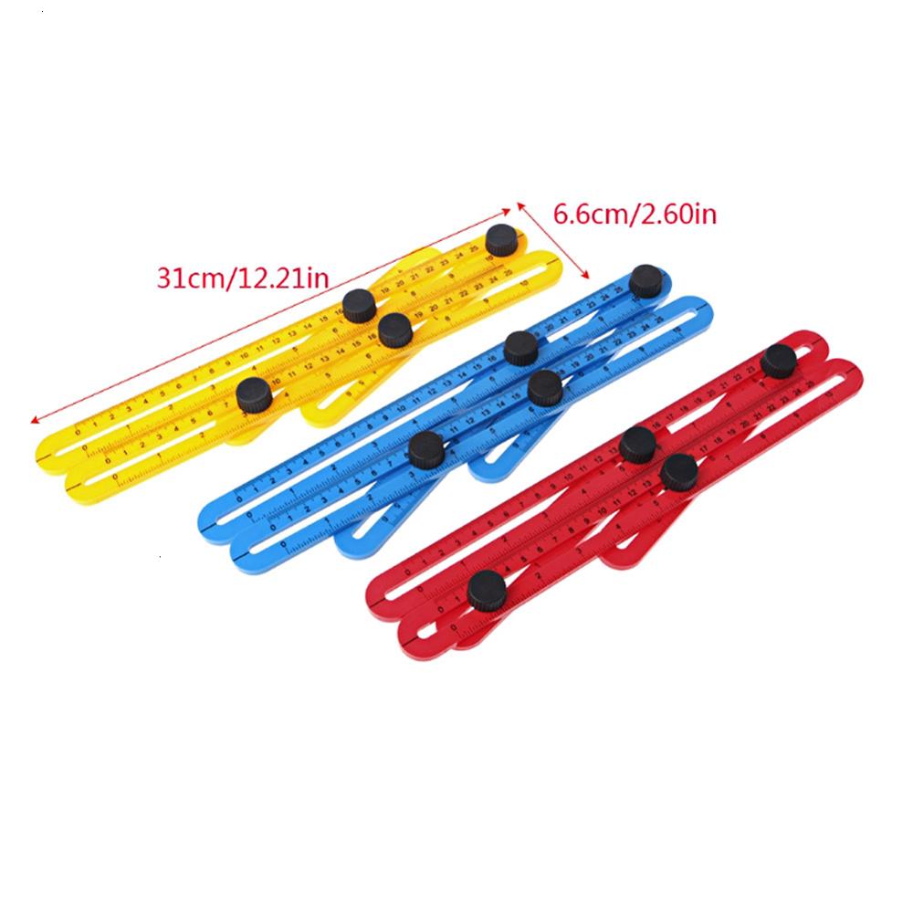 ABS Plastic Movable Four-fold Ruler, Can Be Any An... – Vicedeal