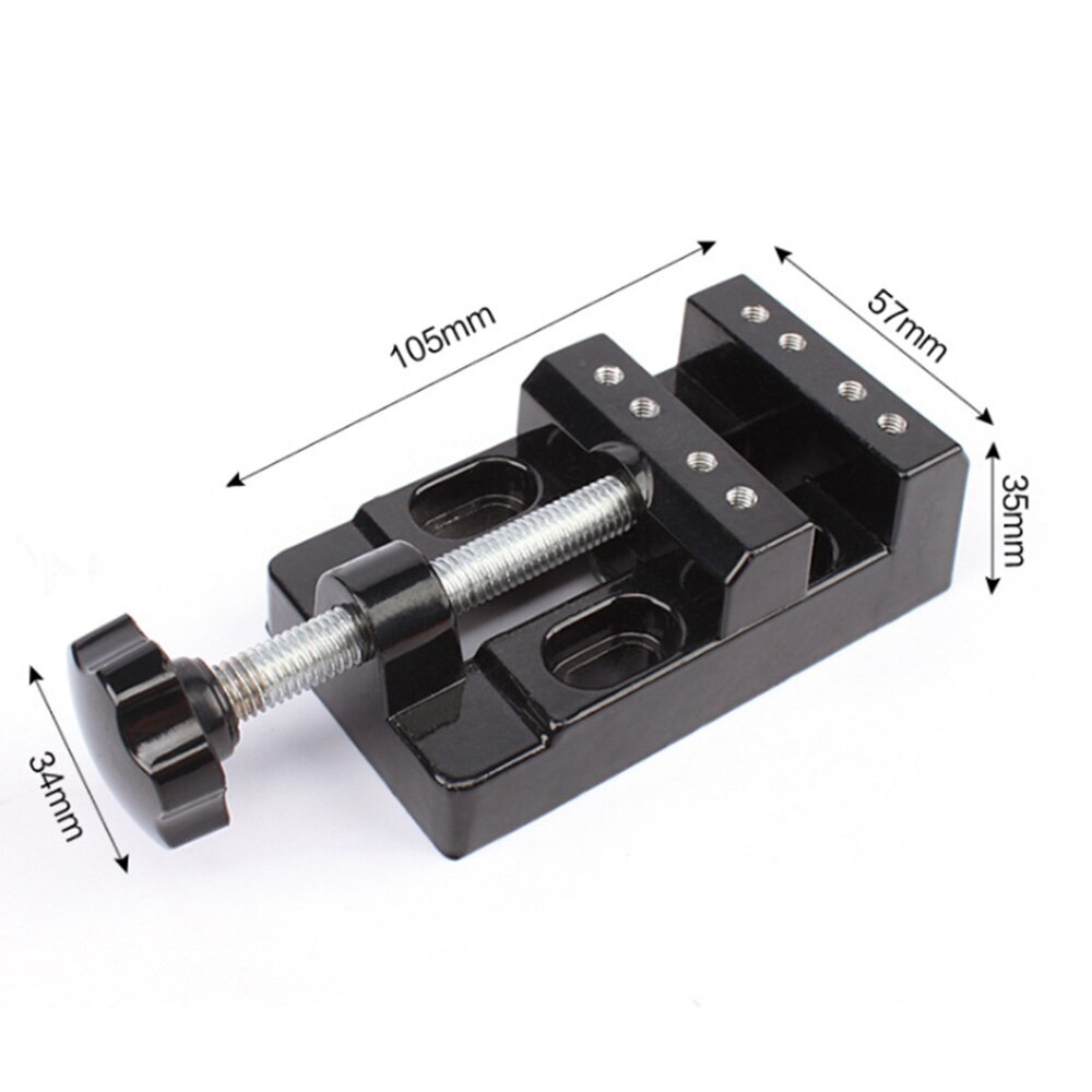 Bench Vise Cast Iron Bench Vise Opening Parallel Flat Pliers Drill Press DIY Accessories Carving Supplies Table Vice
