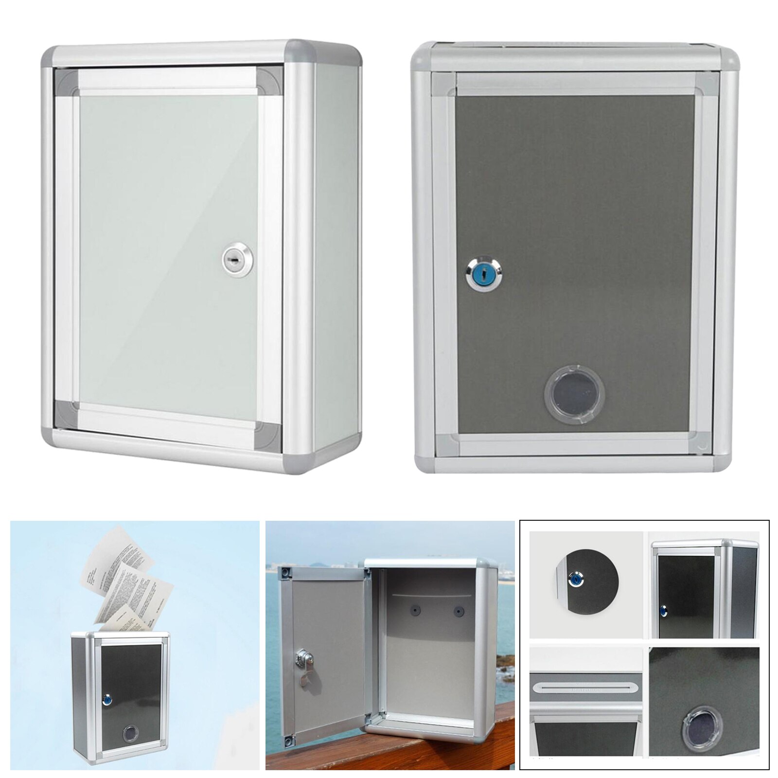 Suggestion Box Ballot Comment Box Mailbox Letter Post Mail Box