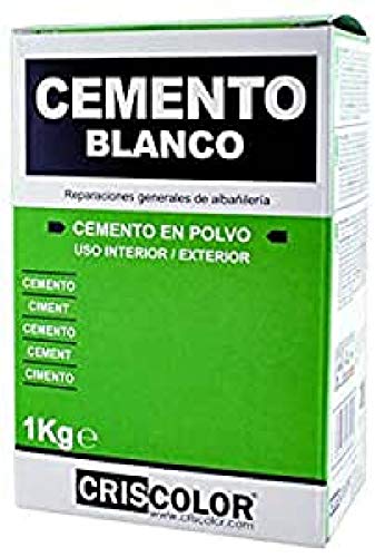 Criscolor Ecobrico Cemento Blanco Envase 1Kg.