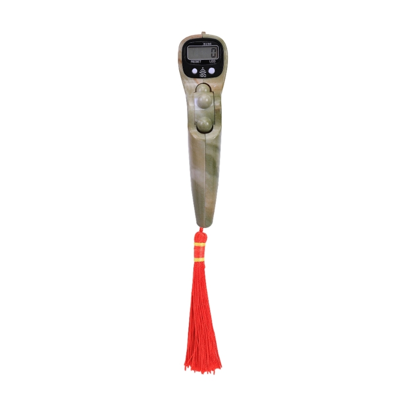 LED Electrical Finger Counter Digital Counter Prayer BuddhasDecompression Toy for Meditation Yoga Relieve Tension Resets: MULTI