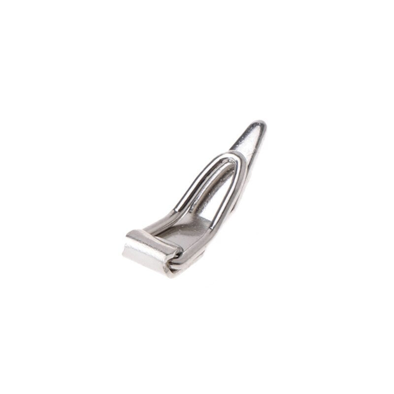1pc Stainless Steel Fishing Hook Holder Foldable Hook Rack Hook Baits Hanger Fishing Rod Parts Fishing Accessory