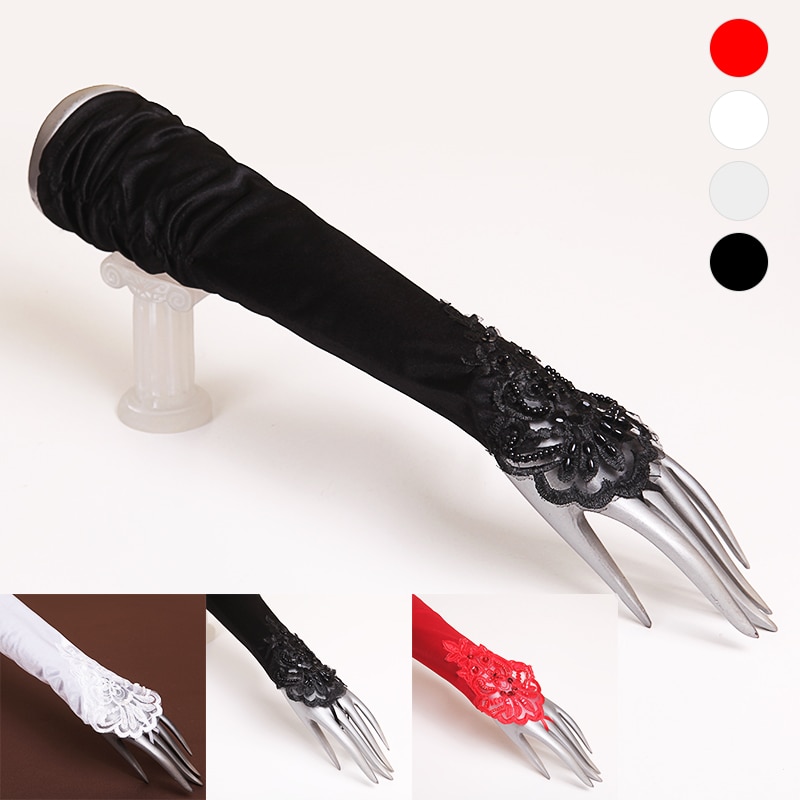 Vrouwen Trouwen Vingerloze Bruids Handschoenen Kra... – Grandado