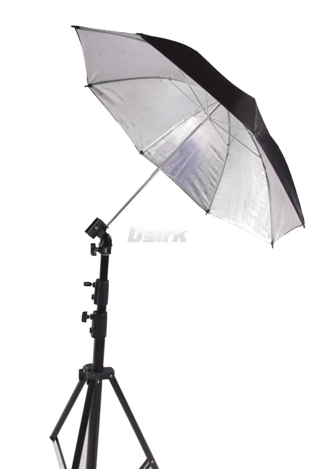 Fotografie Accessoires Reflector Paraplu 33 "/83 cm Fotostudio Flitslicht Reflecterende Black Sliver Paraplu