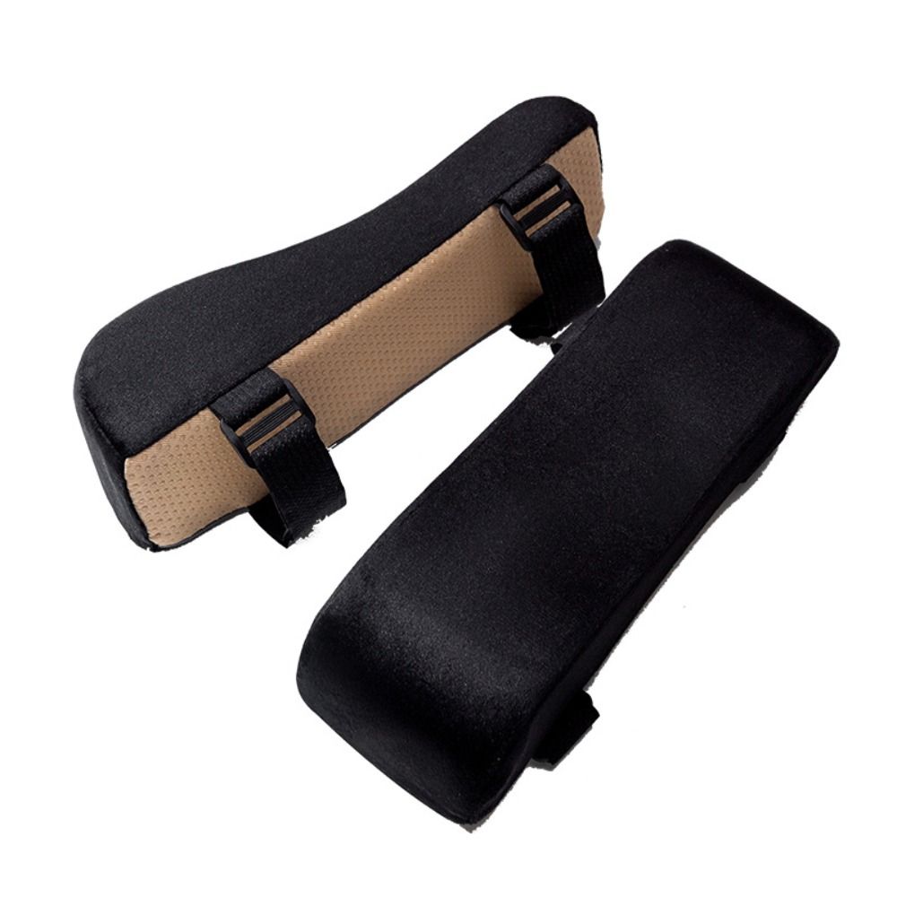 1 par mjuka armstödskuddar med justerbara remmar halkfria armbågskuddar bekväma armstödskuddar