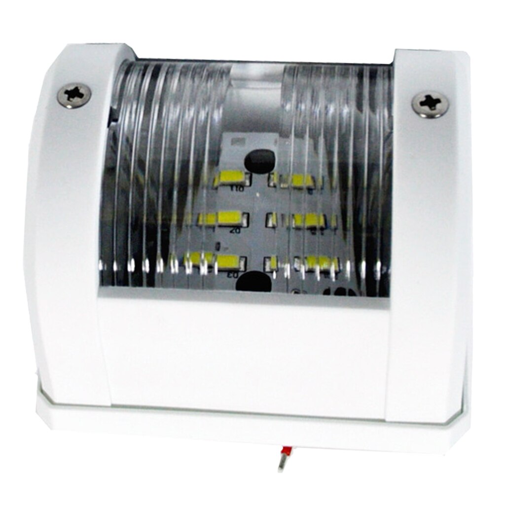 White White Stern Navigation Light Marine Sailing Signal Lamp 42.5LM 112.5°
