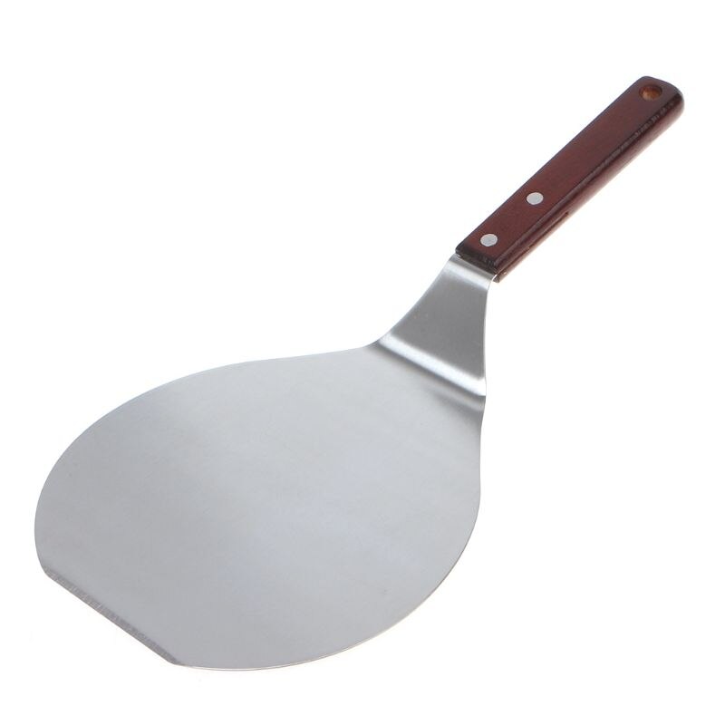 13Inch Pizza Cake Lifter Spatula Stainless Steel Baking Transfer Holding Tray Tool For Kitchen