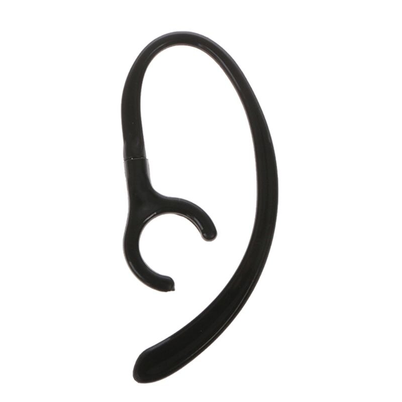 1 Paar Anti-Verloren Zachte Bluetooth Oortelefoon Oorhaak Clip Hoofdtelefoon Stand Sport Headset Oorhaak Klem Houder Oorhaakje Wings 634A: 9mm-BK