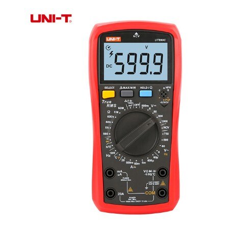 Digital Multimeter True RMS Manual Range AC DC Fre... – Grandado