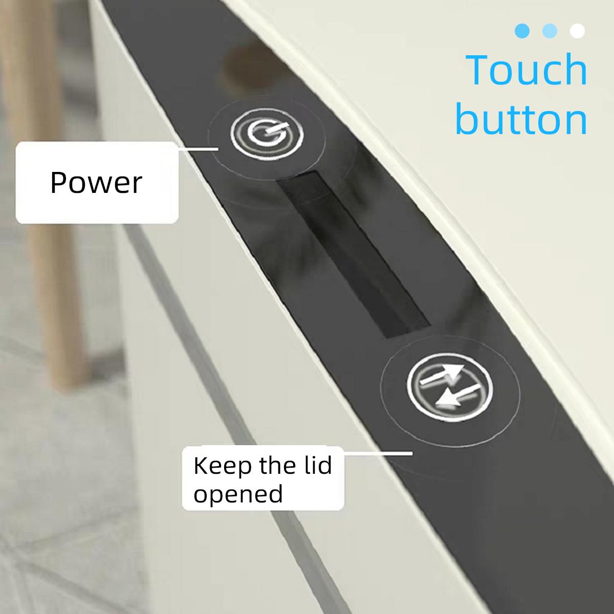 15L Smart Prullenbak Elektronische Automatische Touchless Infrarood Motion Sensor Afvalbakken Woonkamer Badkamer Huishouden