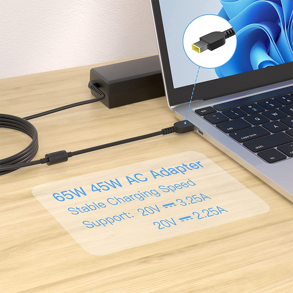 Zasilacz sieciowy 65w 45w 20v lenovo thinkpad  t440 t440s t460 t460s t560 t570  g50 v330 z70 45 ncc 2a