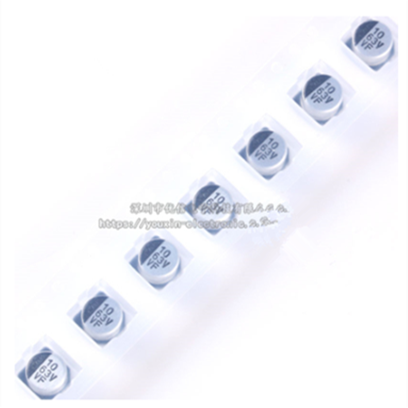 Condensatori Elettrolitici In Alluminio SMD - 6.3V A 50V - Valori Disponibili Multipli - ±20% 105°C - Foto 2