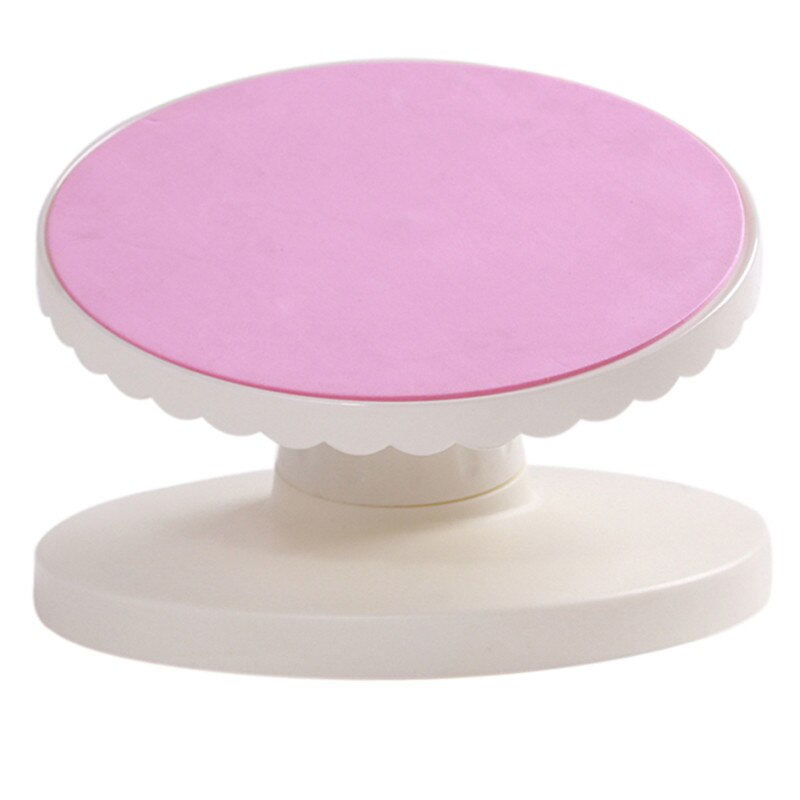 Cake Decorating Base Turntable Platform Round Rotating 360 degrees Revolving Cakes Stand Sugar craft Swivel Plate Baking Tools
