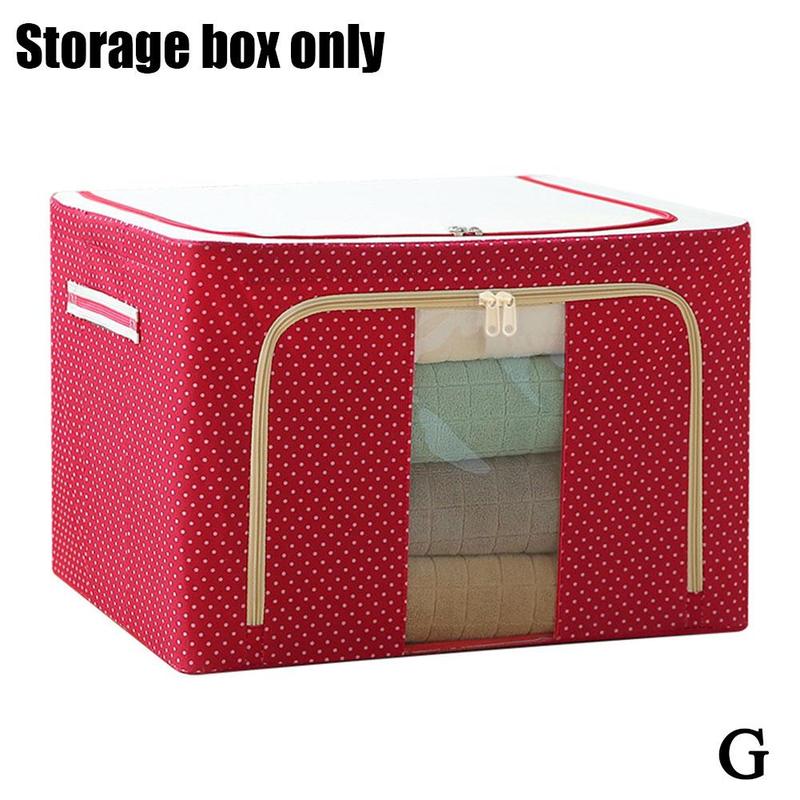 Oxford Fabric Clothes Storage Box Underwear Foldable Organizer Household Laundry Finishing Wardrobe Toy Storage Cabinet: G