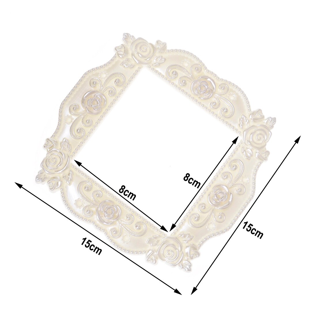 Household wall decoration panel cover resin light switch surround socket fingerboard sticker