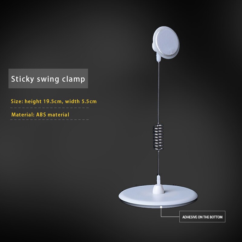 10 Pcs Transparent Crystal Clip POP Advertising Clip Commodity Price clip Supermarket Price Brand Stand Vertical: YYP04