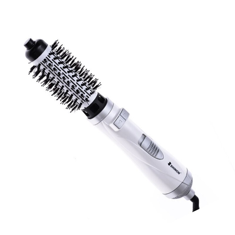 Chjpro – brosse sèche-cheveux électrique professionnelle, 900W, 360 rotations, 220V, peigne, lisseur