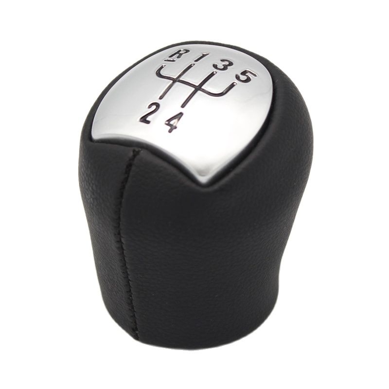 Pommeau de levier de vitesse chromé MT, 5 vitesses, pour Renault Megane Clio II 2 MK2 172 182 RS Sport: Leather
