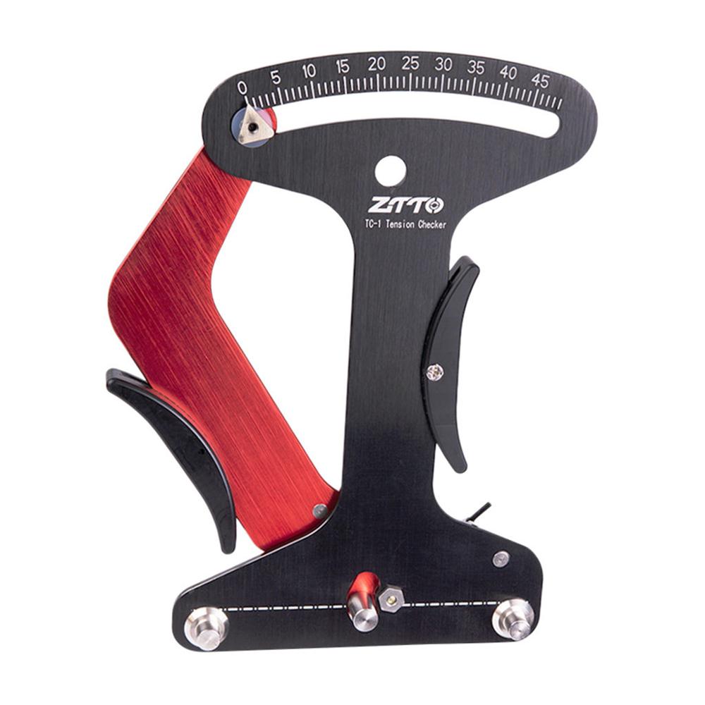 Fahrrad Anzeige Fahrrad Fahrrad Speichen Spannung Meter Messgerät Messung Erzähler Prüfung 7075Al 24x15cm Fahrrad Speichen Reparatur Getriebe werkzeug f3: Ursprünglich Titel