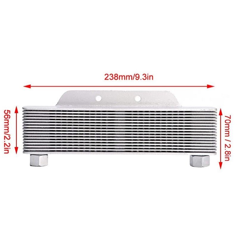 15 Rows Motorcycle Engine Oil Cooler Cooling Radia... – Grandado