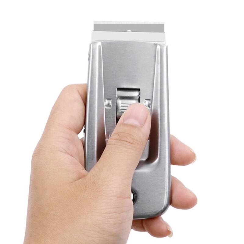 Multifunctionele Auto Vensterglas Schraper Cleaner Auto Stickers Lijm Remover Vinyl Film Scheermes Schoonmaken Tool