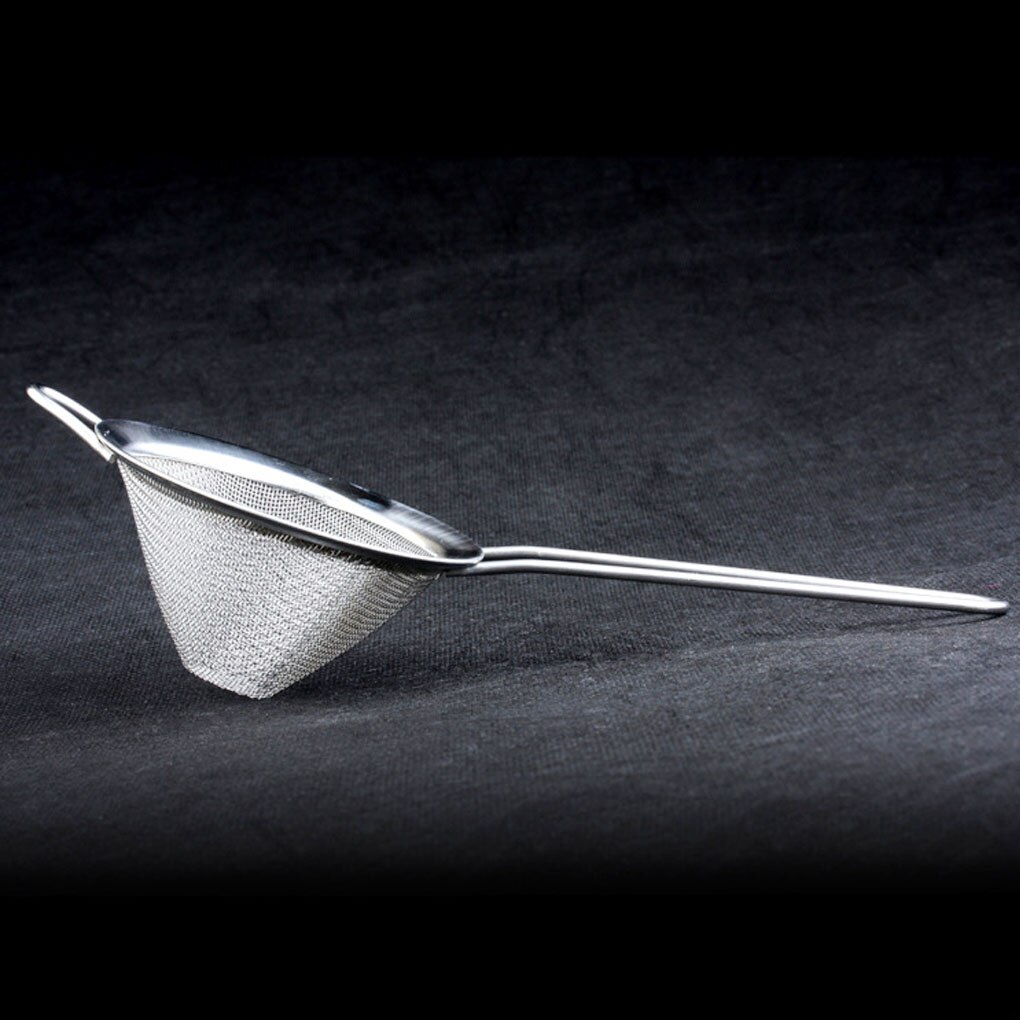 Stainless Steel Conical Wire Fine Mesh Oil Strainer Metal Juice Strainer DIY Kitchen Tools