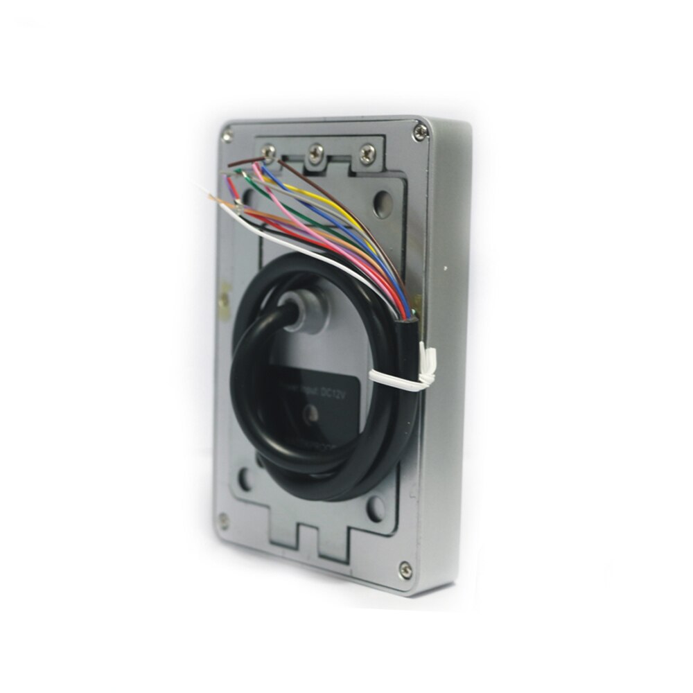 IP68 Waterproof Outdoors Use Metal Stainless steel Reader 2000Users WG input and output security RF Access Control Keypad