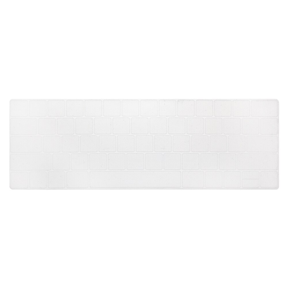 Korean Keyboard Cover Protector Skin for MacBook with touch bar 13 15 A1706 A1707A1989 Korea laptop keyboard protective film: Clear