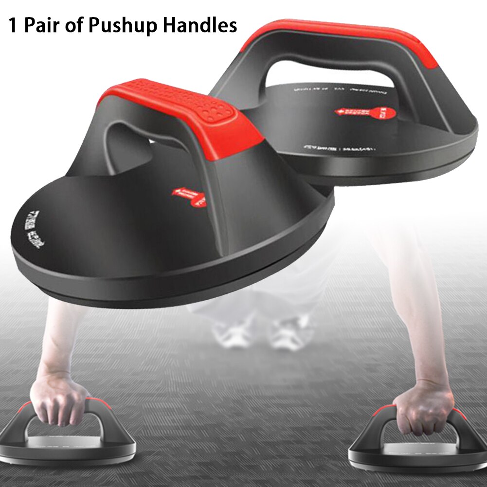 1 Pair Muscle Training Workout Arms Ergonomic Push Up Stand Gym Nonslip Handle Exercise Equipment Body Building Chest Round Base