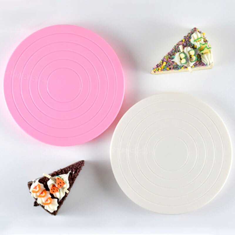 Mini Cake Turntable With Scale Baking Accessories Home Diy Fondant Cake Mousse Decorating Tray Platform Cookie Biscuit Stand