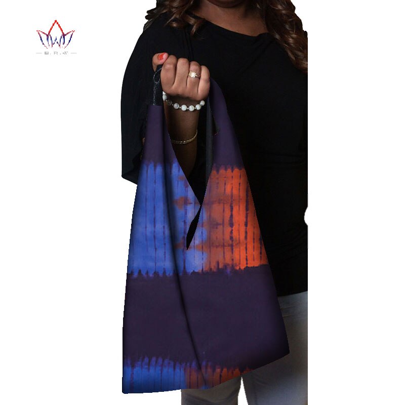 Bazin-sacs à main multi-couleurs pour femmes, sacoche Riche en tissu Jacquard 100% coton africain SP045: 5