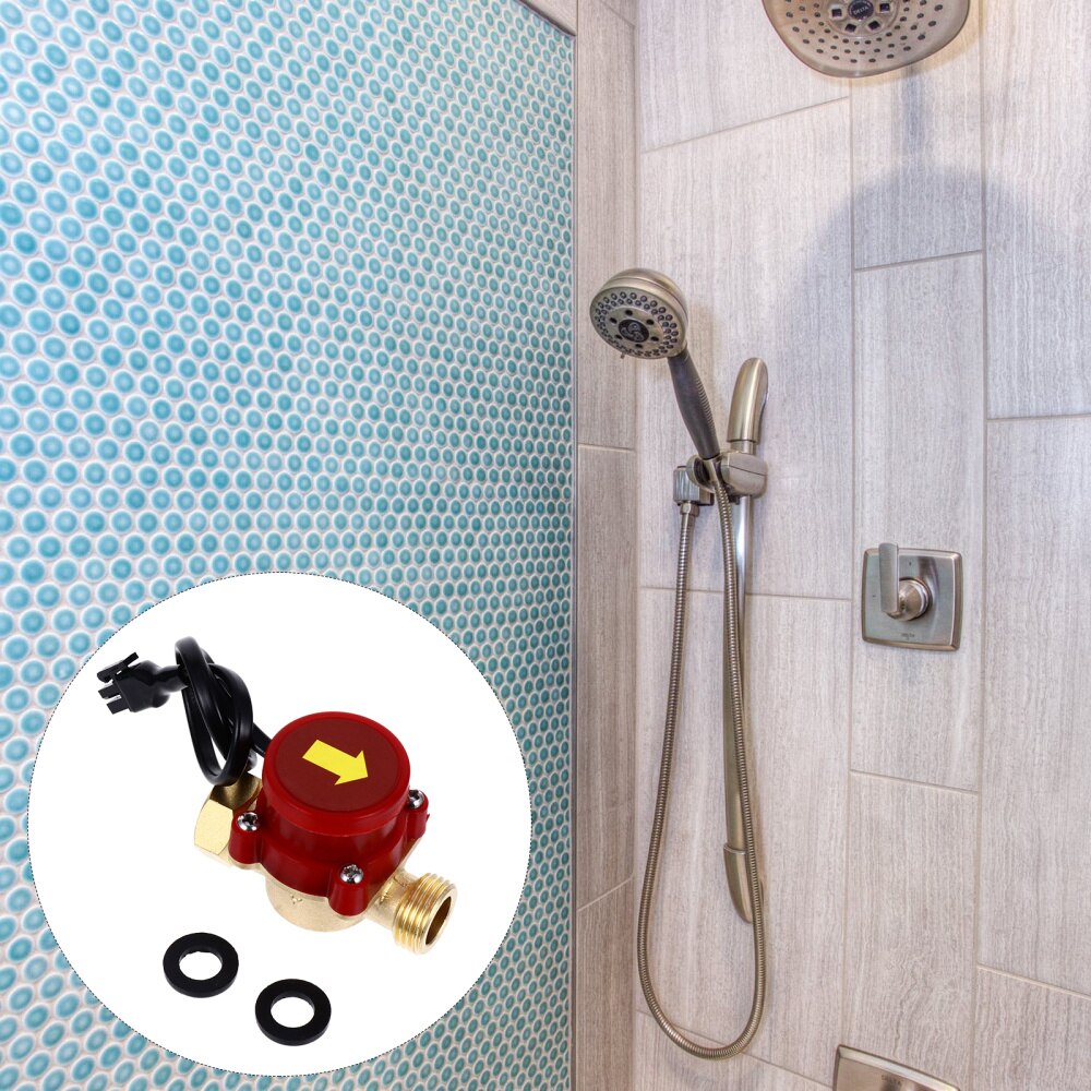 Brass Pump Pressure Magnetic Water Flow Control Sensor Switch for Shower