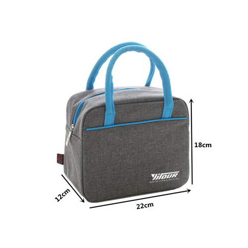 Thermal Insulation Cooler Lunch Bag Picnic Bento Box Fresh Keeping Ice Pack Food Fruit Container Storage Accessories Supply: C