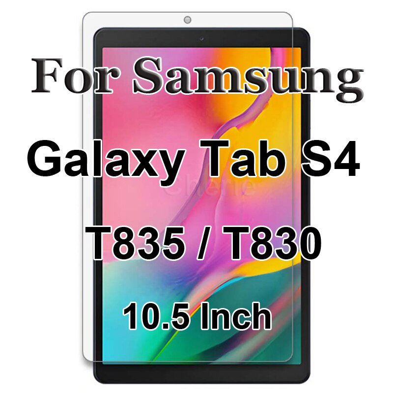 Gehard Glas Voor Samsung Galaxy Tab S6 Lite 10.4 S S4 S5E S6 10.5 E 9.6 S2 S3 9.7 Note 10.1 Screen Protector Beschermende Film: Tab S4 10.5 T835