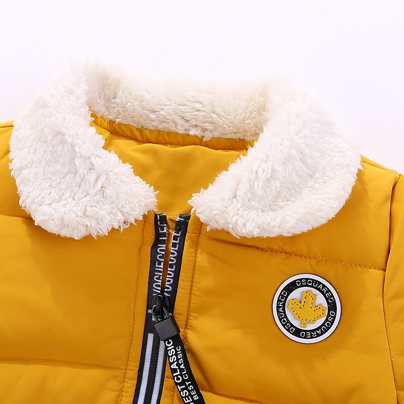 Winter Parkas Jacken Jungen Karikatur Stil Art Oberbekleidung freundlicher Schüler Kleidung Mit Kapuze Jacke für Jungen Baumwolle Parkas Mantel