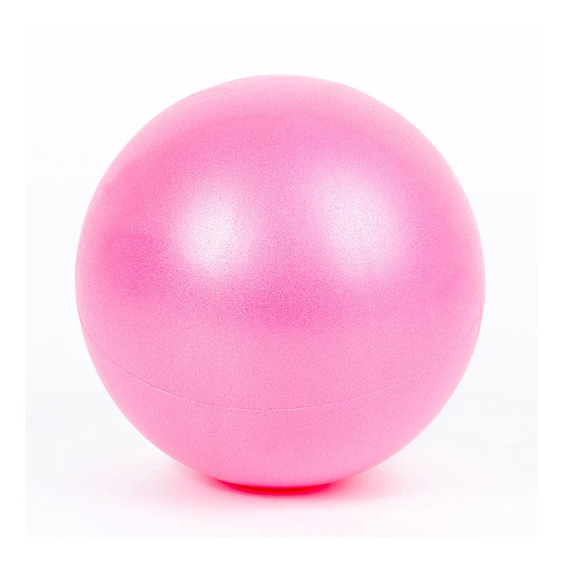 25cm Bola de Yoga ejercicio Fitness de Balance para Pilates bola ejercicio gimnasio Entrenamiento de interior bola: Rosa