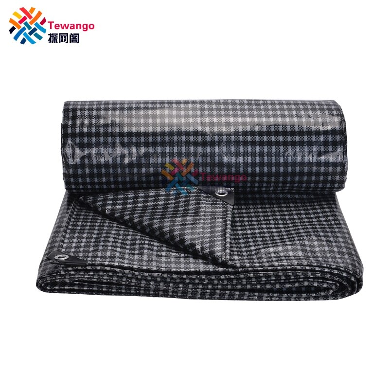 Szklarnia rolnicza czarno-biała siatka folia przezroczysta zagęścić deszczoodporna plandeka PE ogrodowa markizy przeciwsłoneczne