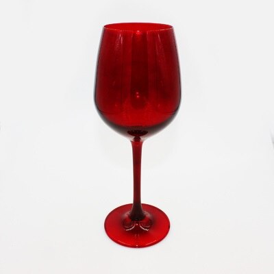 Krystalglas bæger rødvinkop vin kop dekoration champagne kop farve vin kop: 2
