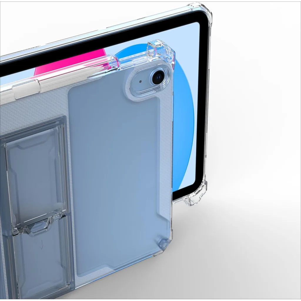 Tablet Case for IPad 11th Generation 11 Inch A16 Clear Case A2696 Gen10 with Pencil Holder TPU Shockproof IPad 10th Gen10.9