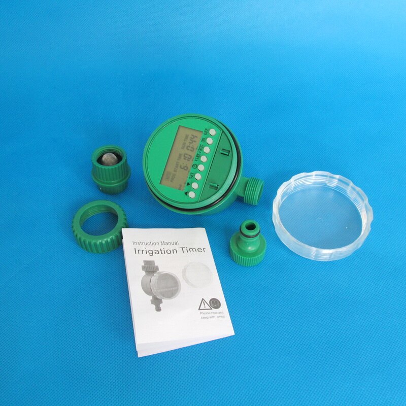 Minuterie d'arrosage étanche analogique LCD de