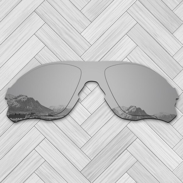 E.O.S 20 + Opties Lens Vervanging voor OAKLEY EVZero Path Zonnebril: Metallic Silver