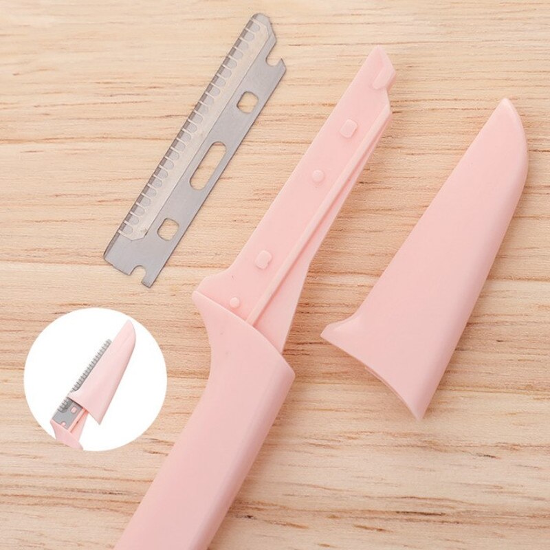 Maquinilla de afeitar para cejas para mujer, herramientas de maquillaje, afeitadora Facial, Bikini, 1/3/10 piezas