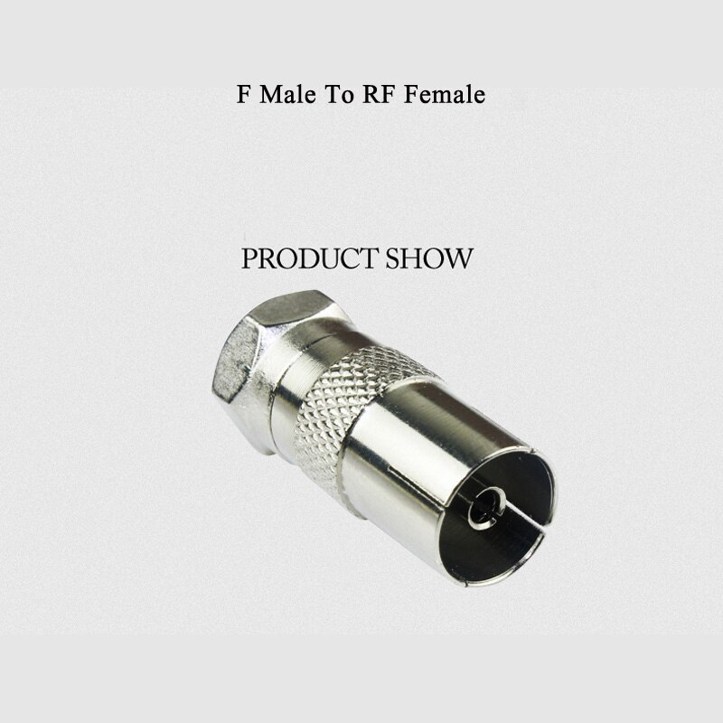 5 stücke F RF Männlich Weiblich Zu Männlich Weiblich STECKER TV koax kabel stecker Digital Kabel Terminal für kabel TV schraube koax stecker F-typ