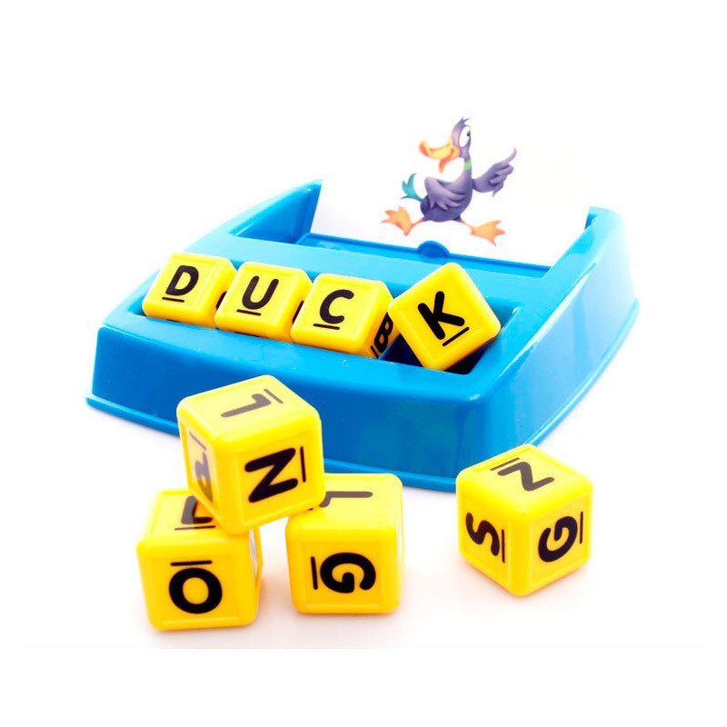 Engelsk stave alfabet bogstav spil børn puslespil udfordring pædagogisk legetøj til børn abcdefghijklmnabc
